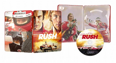 楽天ブックス ラッシュ プライドと友情 Blu Ray スチールケース仕様 4000個 初回限定生産 Blu Ray ロン ハワード クリス ヘムズワース Dvd