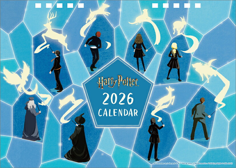 楽天市場】卓上 ハリー・ポッター 2026年 カレンダー CL26-0367