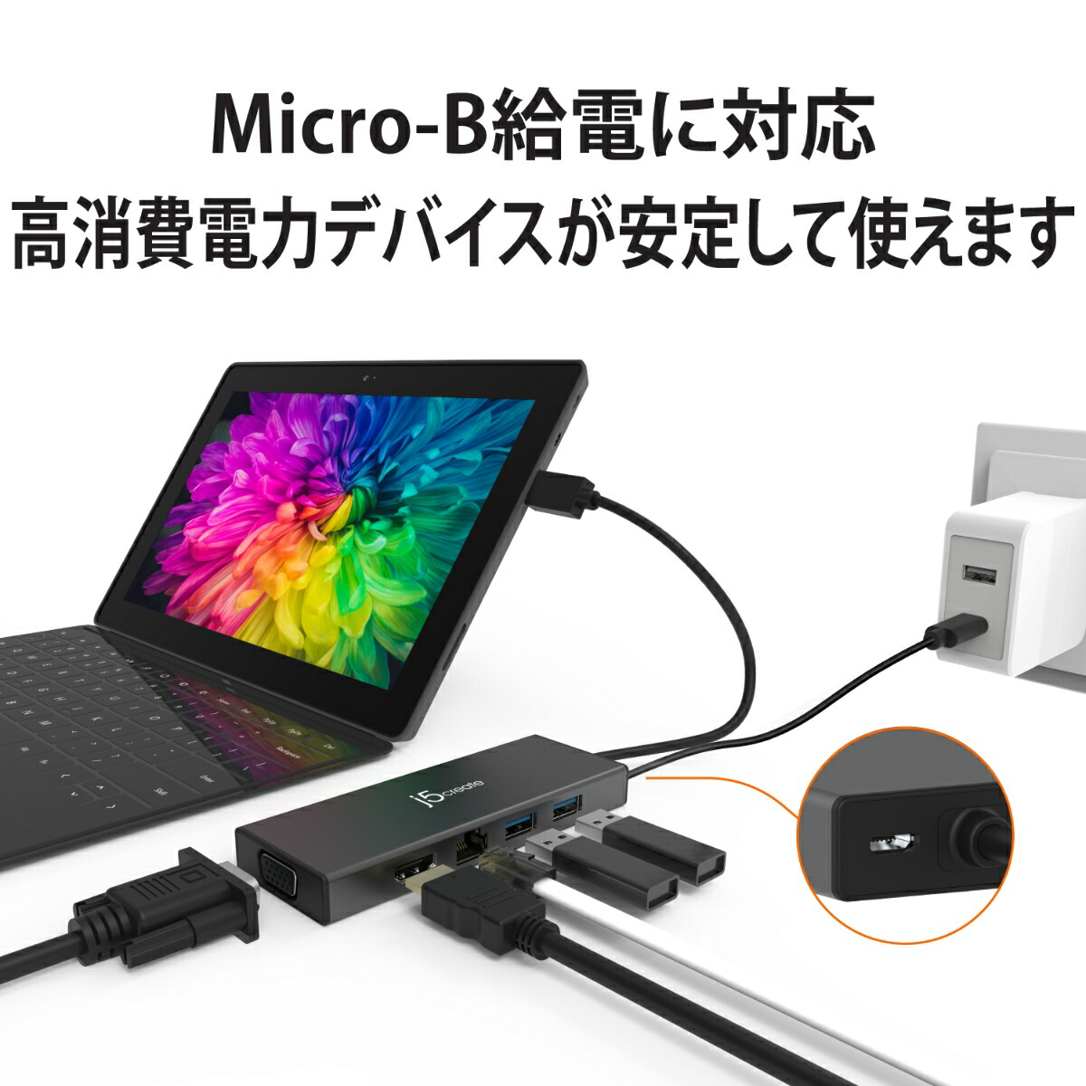 ブックス: USB 3.0 デュアルモニタ 5in1ミニドック ブラック - j5 create - 4712795083781 : PCソフト・周辺機器