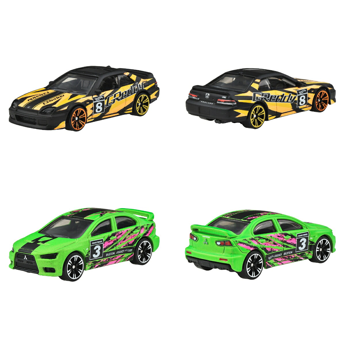 ホットウィール(HotWheels)ネオン・スピーダーズアソート乗り物おもちゃミニカー10台入りBOX販売3歳からマルチ986E-HLH72