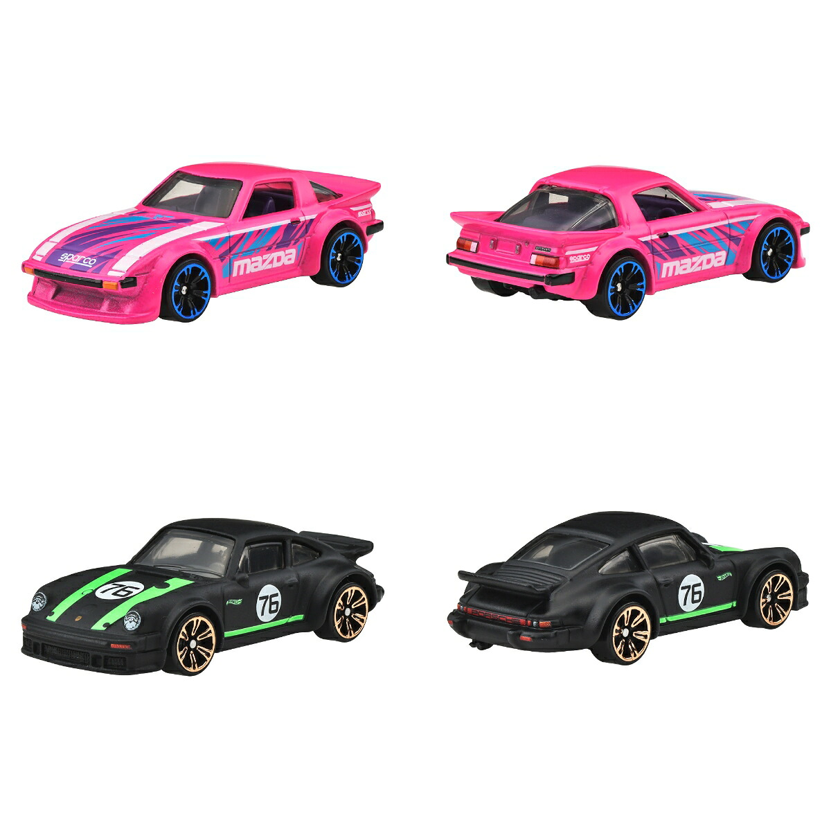 ホットウィール(HotWheels)ネオン・スピーダーズアソート乗り物おもちゃミニカー10台入りBOX販売3歳からマルチ986E-HLH72