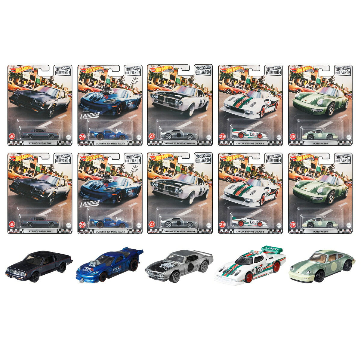 楽天市場 7月発売予定 送料無料 ホットウィール Hot Wheels ベーシックカー 21年7月単品販売10種セット 各1台 完成品ミニカー トイスタジアム1号店