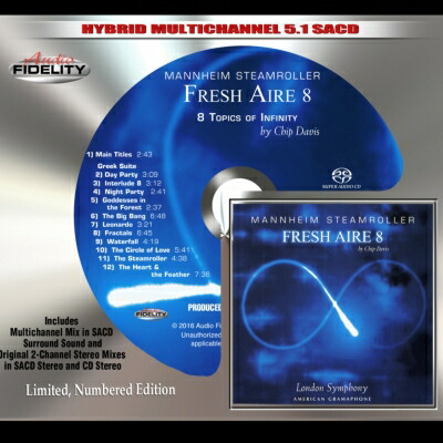 ブックス: 【輸入盤】Fresh Aire 8 (Hyb) - Mannheim Steamroller - 0780014223823 : CD