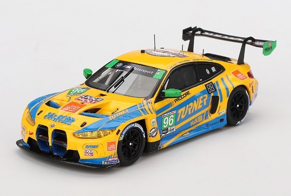 TSMモデル 1/43 BMW M4 GT3 IMSA デイトナ24時間 2024 #96 Turner Motorsport 【TSM430809】 (ミニカー)