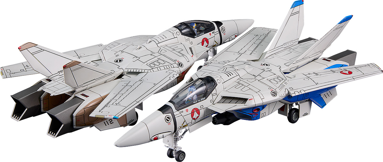 PLAMAX 『超時空要塞マクロス』 PX07 1/72 VF-1A ファイターバルキリー バーミリオン小隊 (マクシミリアン・ジーナス／柿崎速雄) (組み立て式プラモデル)画像