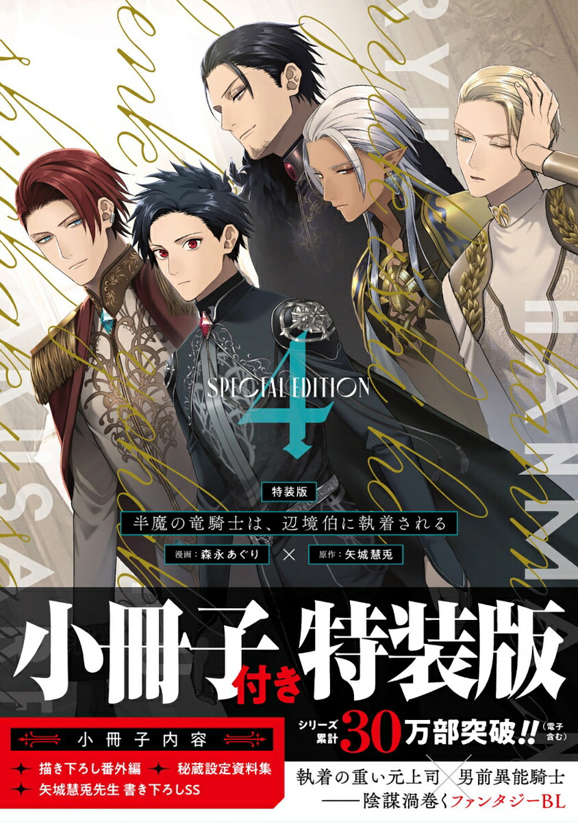 半魔の竜騎士は、辺境伯に執着される特装版（4）（アンダルシュCOMICS）[森永あぐり]