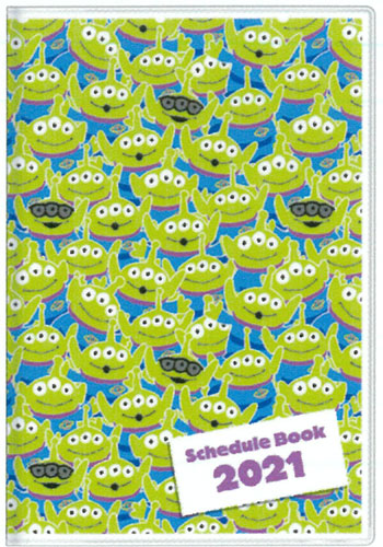 楽天ブックス サンスター文具 ディズニー 手帳 21年 月間 L Dc Alien 10月始まり 手帳 本