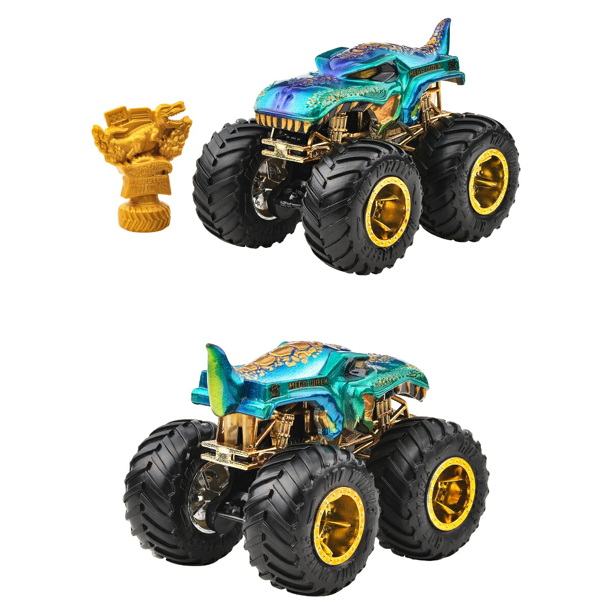 ホットウィール(HotWheels)モンスタートラックトロフィーチャンピオンアソート乗り物おもちゃミニカー6台入りBOX販売3歳からマルチ986C-JDV96