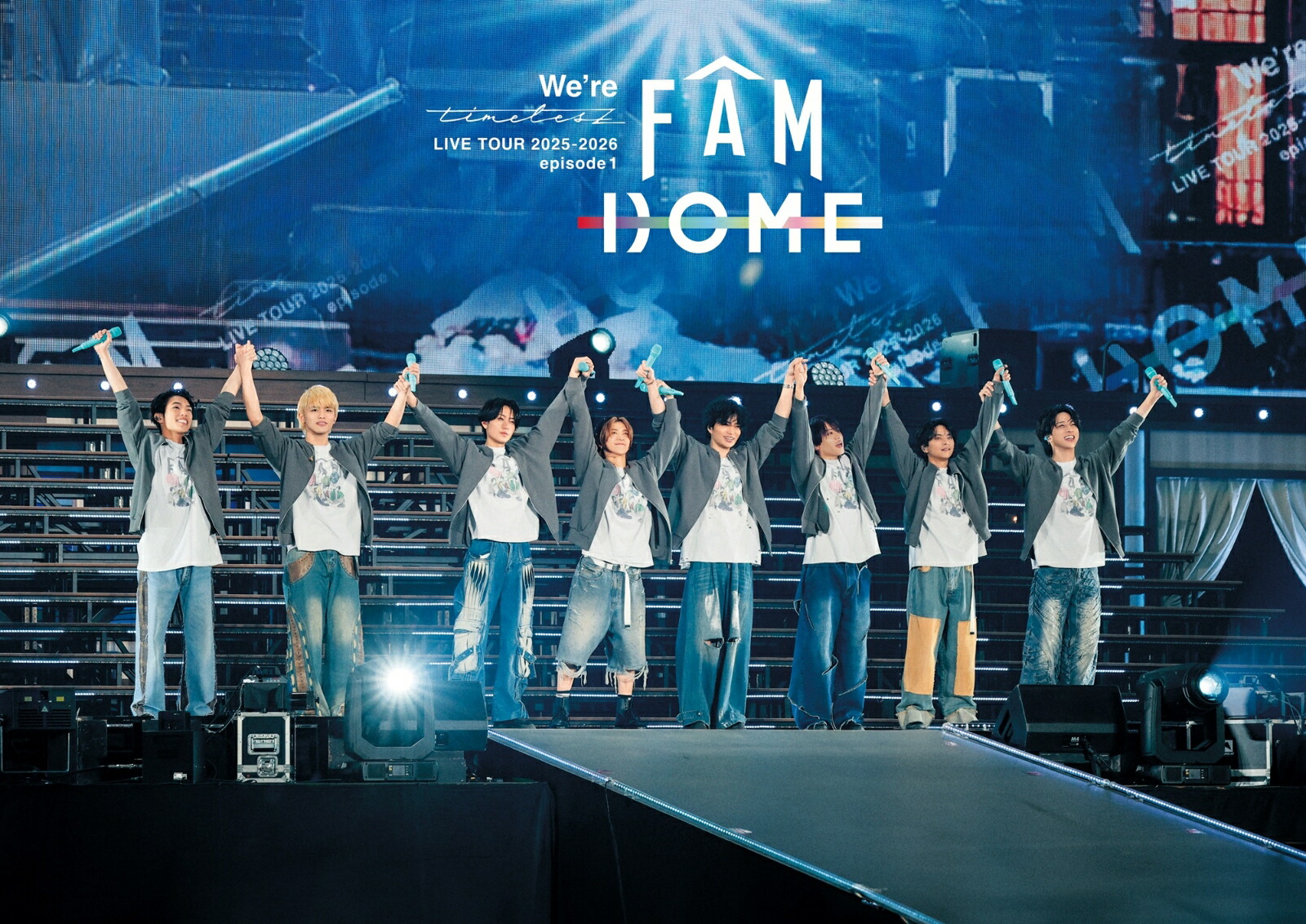 We're timelesz LIVE TOUR 2025-2026 episode 1 FAM DOME(通常盤)【Blu-ray】画像