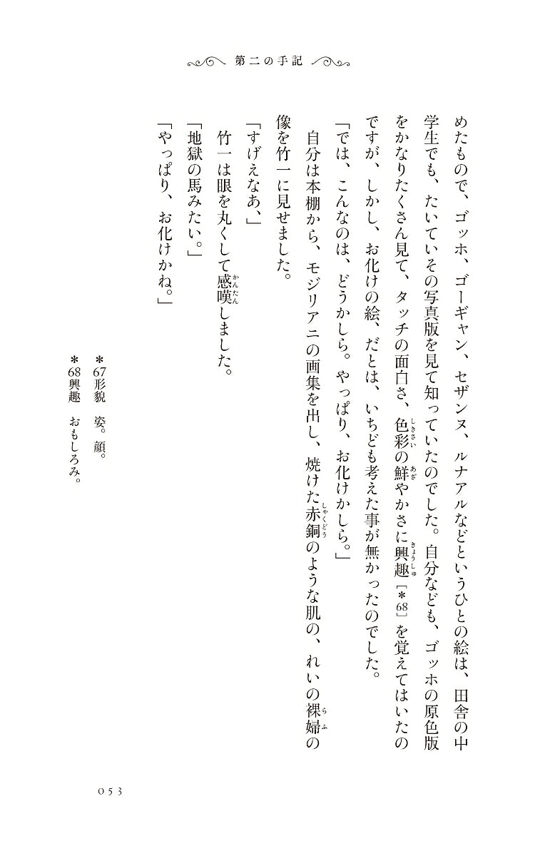 小説人間失格[太宰治]