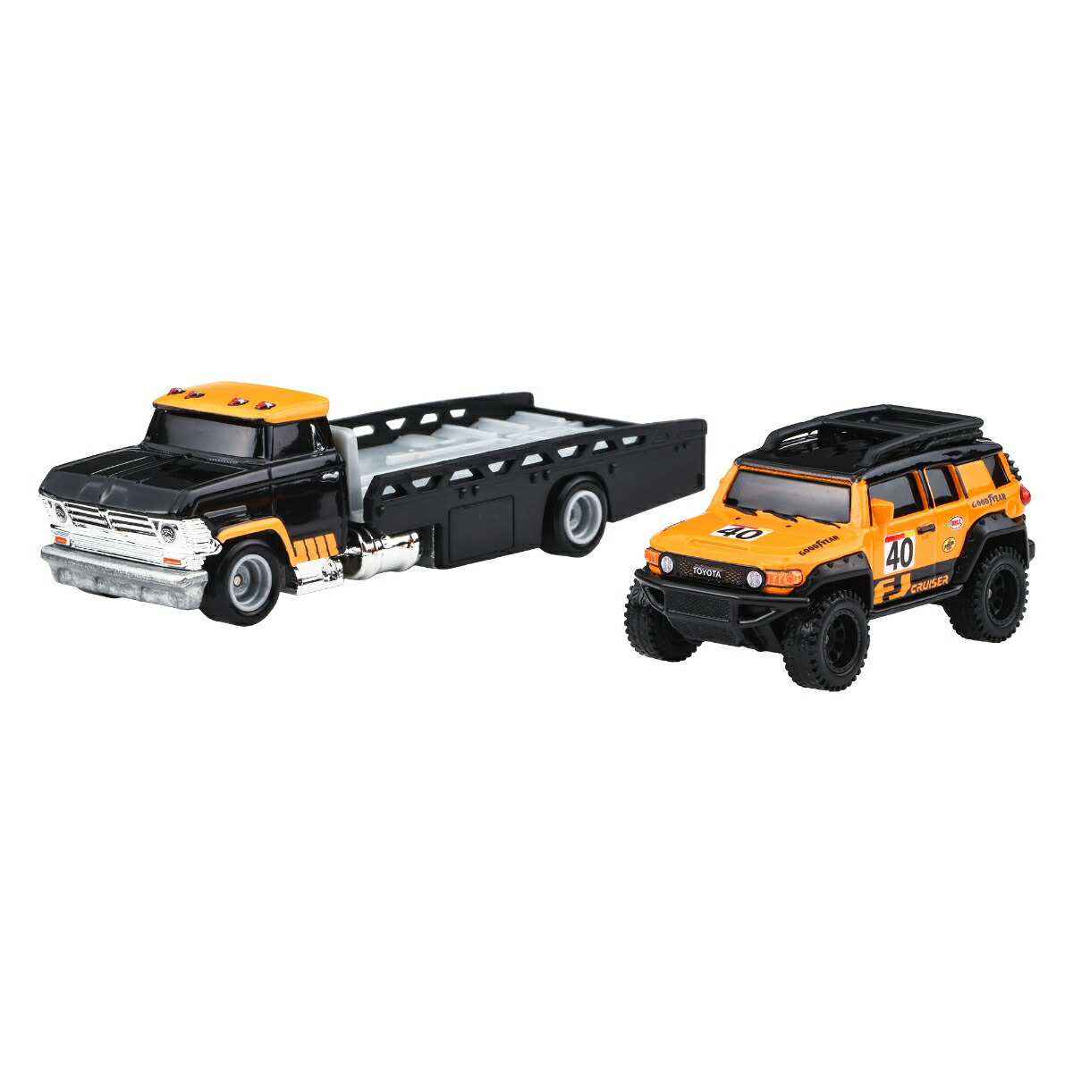 ホットウィール(HotWheels)チームトランスポートアソート乗り物おもちゃミニカー2台組×4セット入りBOX販売3歳からマルチ987G-FLF56