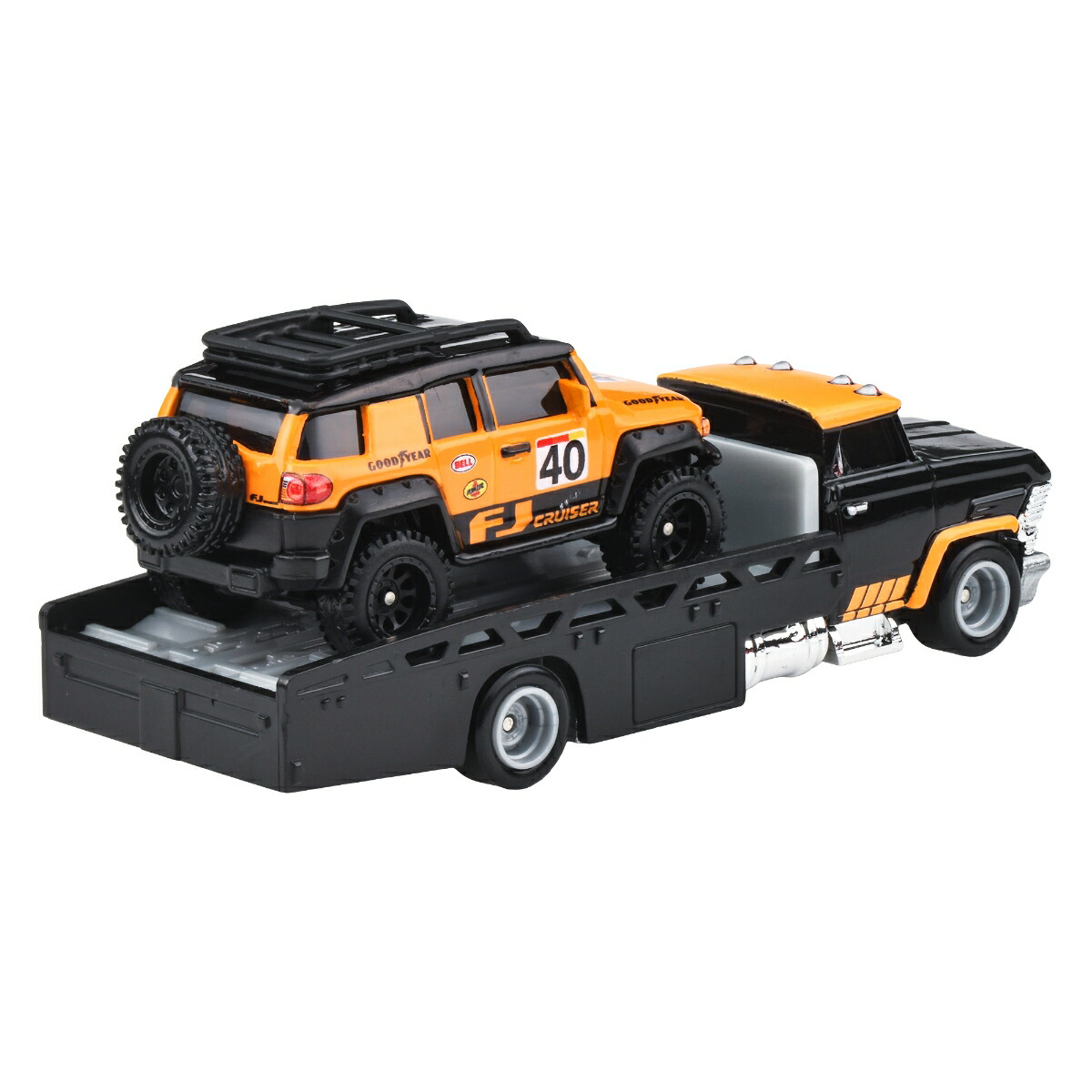 ホットウィール(HotWheels)チームトランスポートアソート乗り物おもちゃミニカー2台組×4セット入りBOX販売3歳からマルチ987G-FLF56