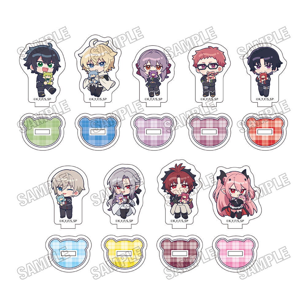 楽天市場】終わりのセラフ プレートキーホルダー 光の窓 5種セット