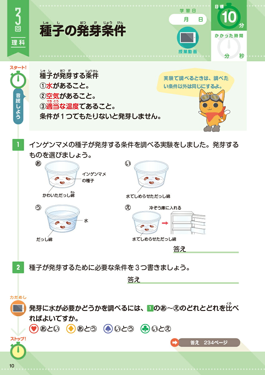 学研おうちゼミ1日10分！アプリと動画でひとりでできる小5全科国語・算数・理科・社会・英語[陰山英男]
