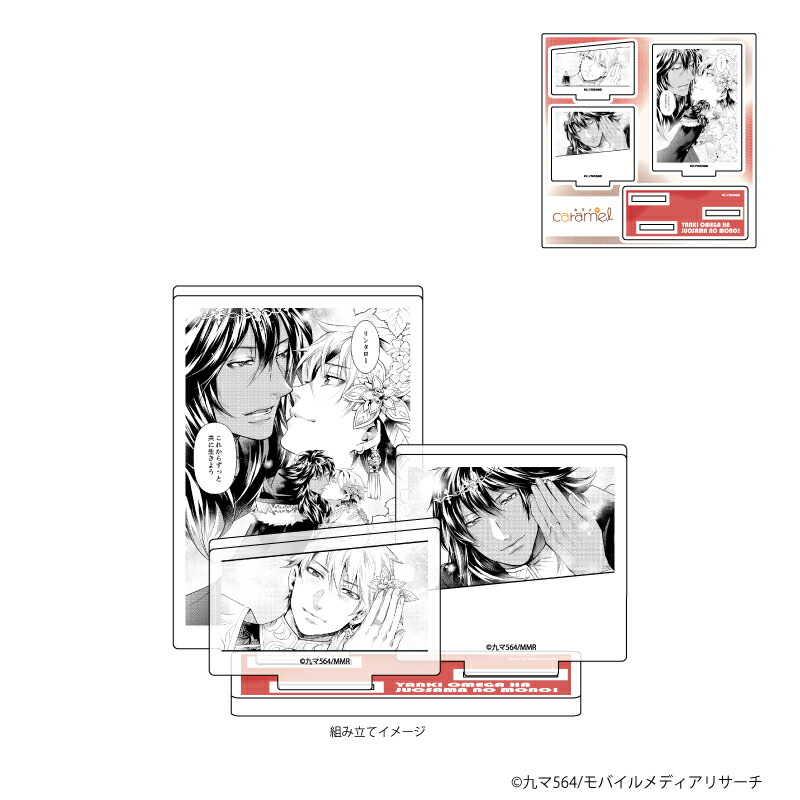 楽天ブックス: 【グッズ】アクリルフィギュアプレート「caramelレーベル創刊 6周年フェア」03/ヤンキーΩは獣王様のもの！(公式イラスト)  caramelレーベル創刊 6周年フェア 4570126463912 DVD