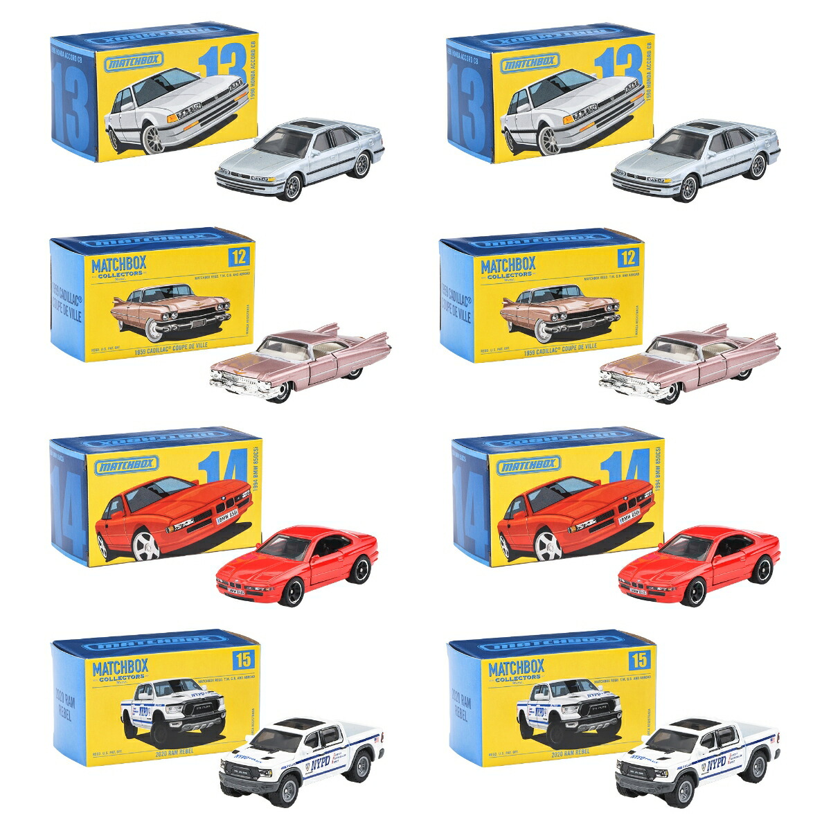 楽天市場】マッチボックス(Matchbox) コレクターズ アソート 8台