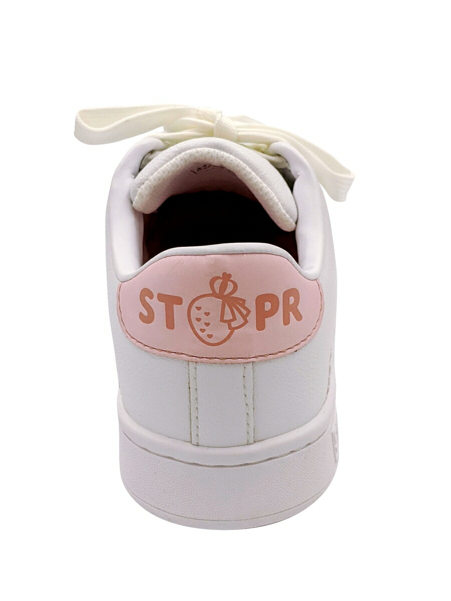 すとぷり スニーカー ブックス: 【公式グッズ】STPR LOW CUT SNEAKER (WHITE) (25.0