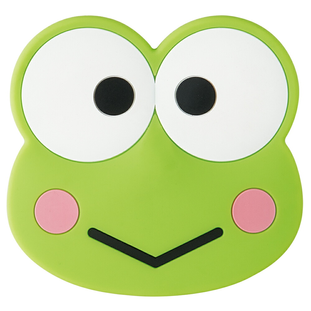 サンリオ けろけろけろっぴ　ミラー 手鏡 キャラクター ダイカット シリコンミラー画像