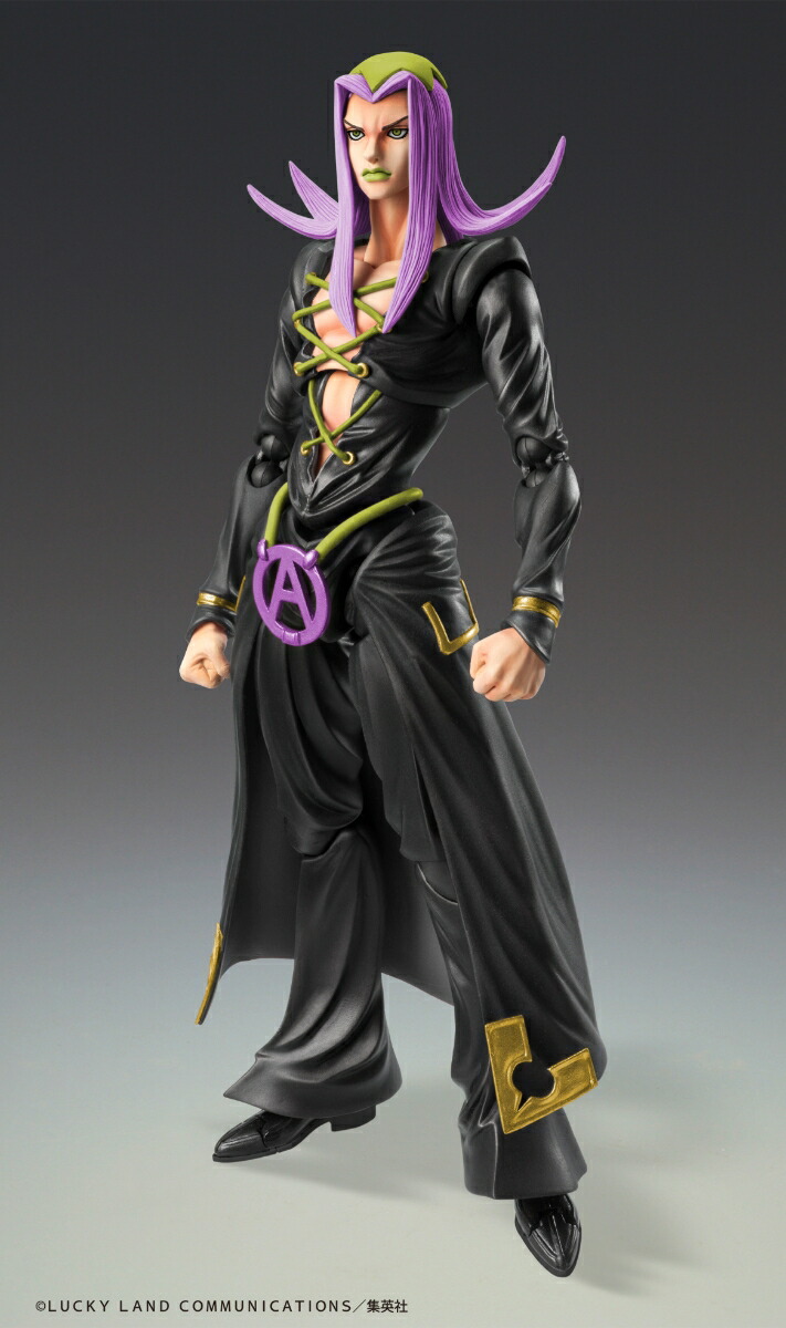 超像可動 「レオーネ・アバッキオ Ver.BLACK」 『ジョジョの奇妙な冒険 第5部』 (塗装済可動フィギュア)画像