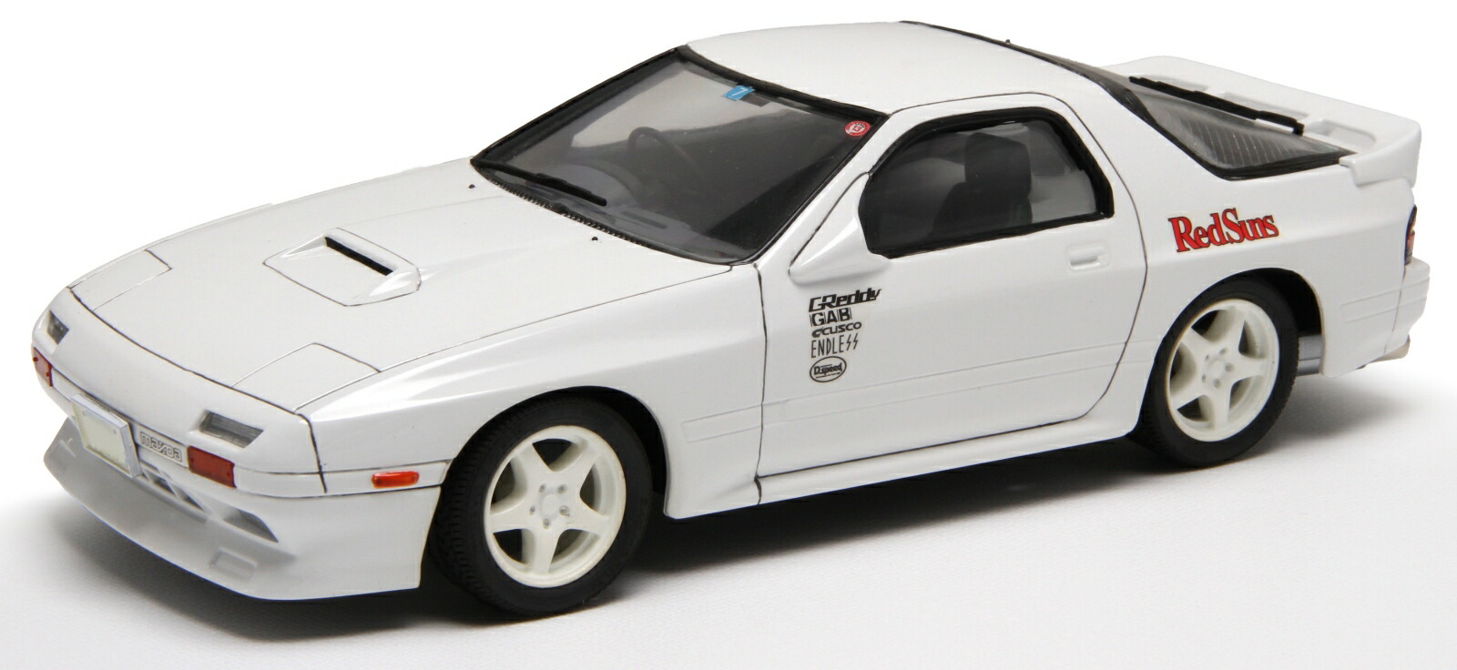 1/24 頭文字Dシリーズ サバンナRX-7 FC3S 後期型 高橋涼介 特別仕様(キャラクターアクリルスタンド付き) 【ISD-5EX-1】 (プラモデル)画像