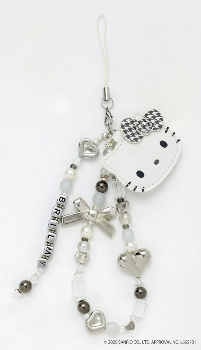 HELLO KITTY × BRILMY いつでもササッとお直しできる ミラー付きビーズ
