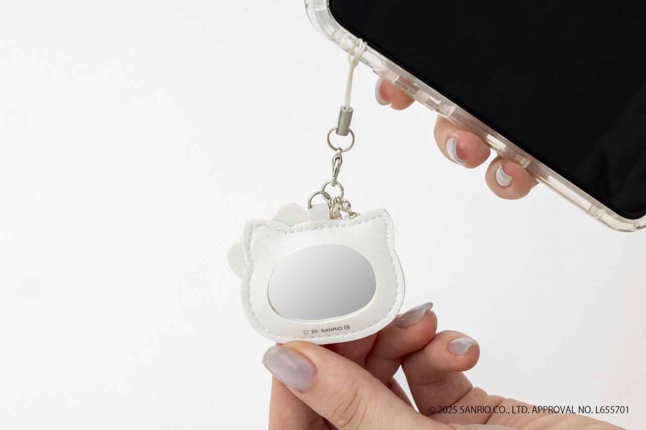 HELLO KITTY × BRILMY いつでもササッとお直しできる ミラー付きビーズ