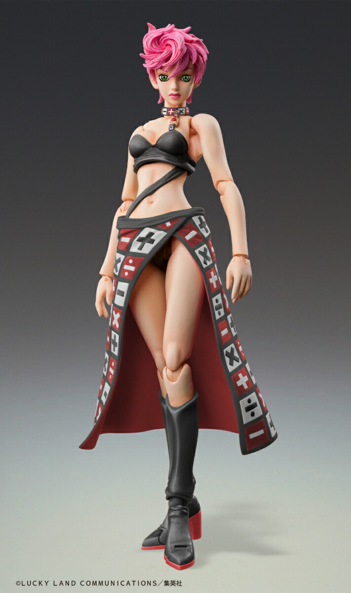 超像可動 「トリッシュ・ウナ Ver.BLACK」 『ジョジョの奇妙な冒険 第5部』 (塗装済可動フィギュア)画像