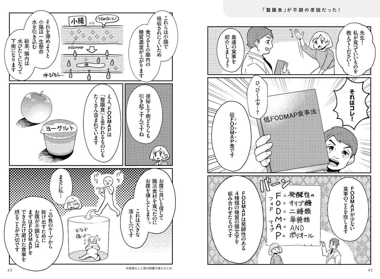 マンガでわかる新しい腸活低FODMAP食で腸がよみがえる[江田証]
