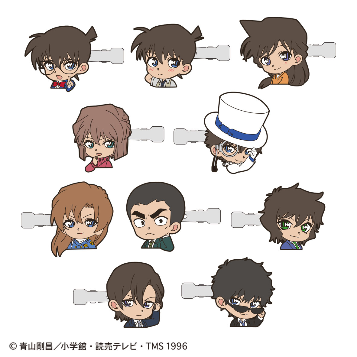 名探偵コナン 前髪クリップコレクション（ミニキャラvol．1）画像