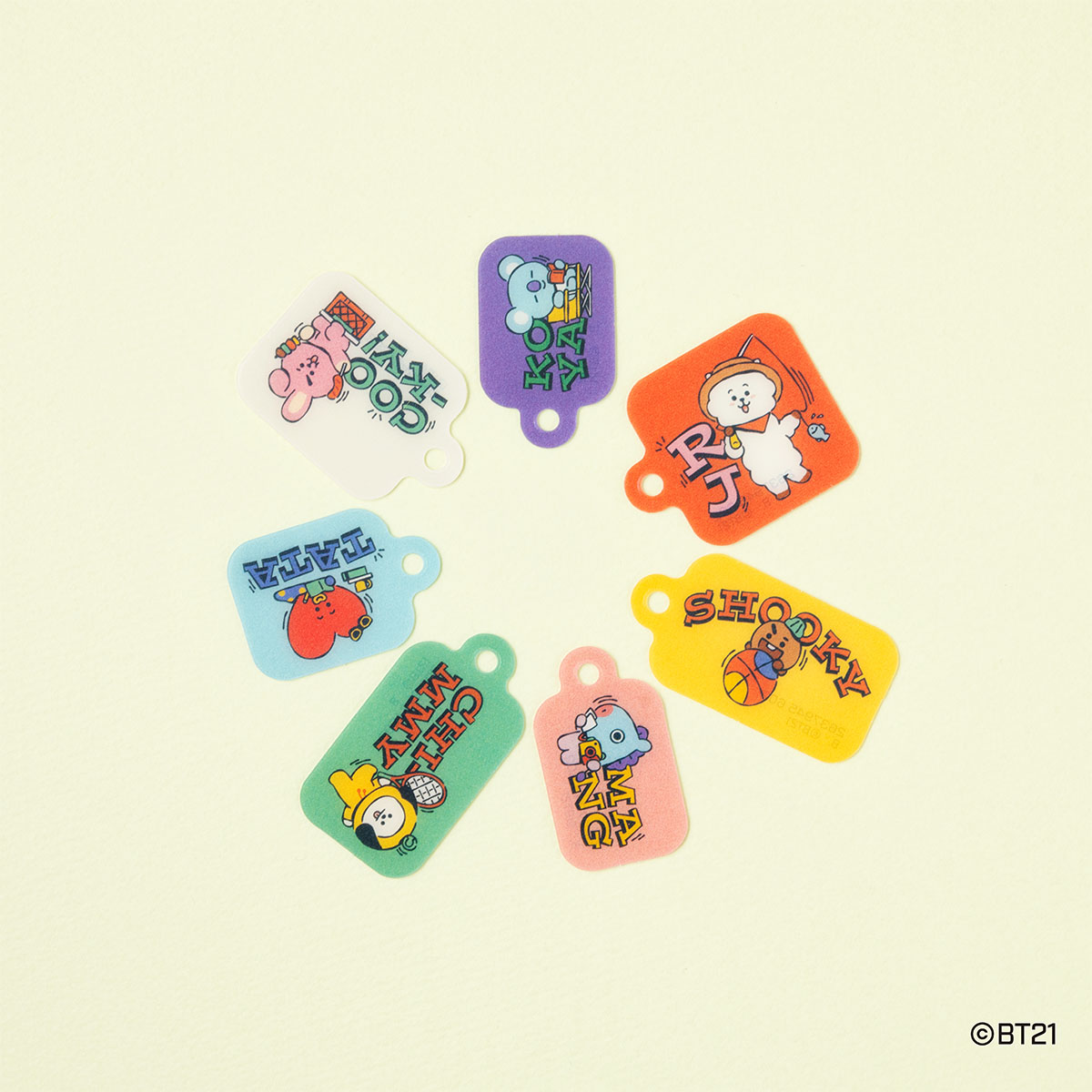 BT21 カードマスコットセット2