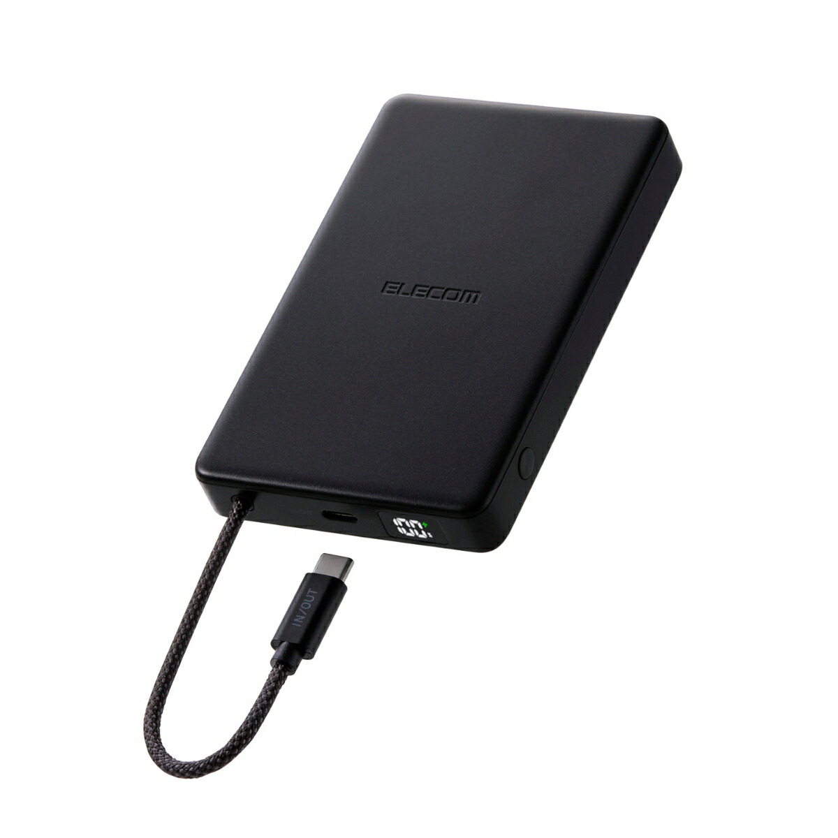��Х���Хåƥ꡼/Ⱦ����Li����/�����֥���η�/����ɽ��/30W/10000mAh/USB-C�����֥�/USB-C/�֥�å�