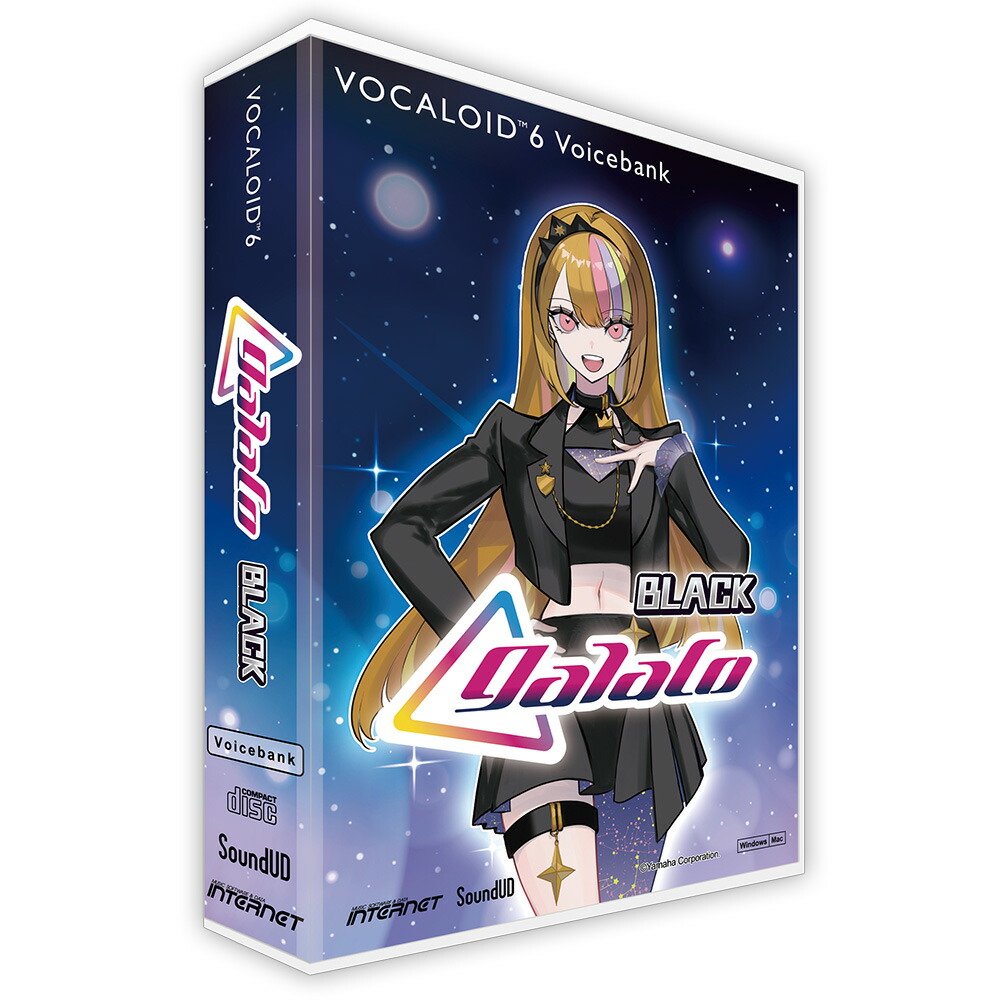 ブックス: VOCALOID6 Voicebank galaco BLACK - インターネット - 4900607114048 : PCソフト・周辺機器