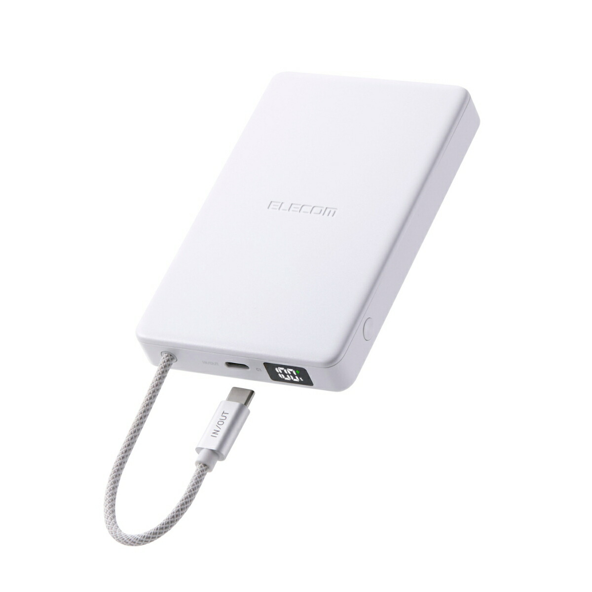 ��Х���Хåƥ꡼/Ⱦ����Li����/�����֥���η�/����ɽ��/30W/10000mAh/USB-C�����֥�/USB-C/�ۥ磻��