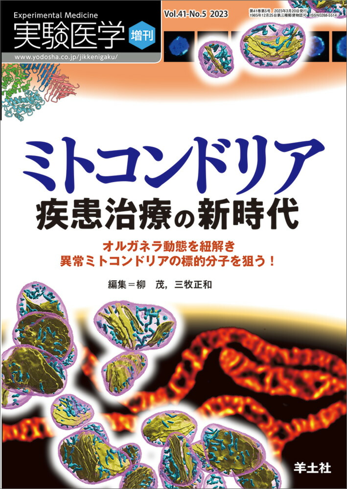 ミトコンドリア疾患治療の新時代（実験医学増刊）[柳茂]