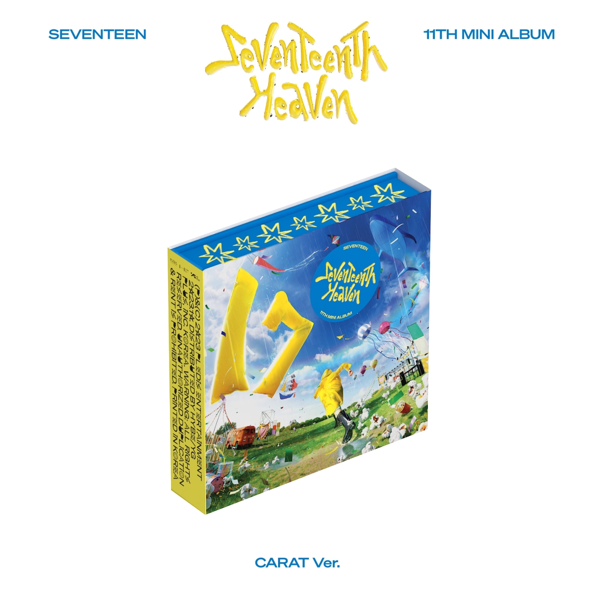 SEVENTEEN 11th Mini Album 「SEVENTEENTH HEAVEN (CARAT Ver.)」画像