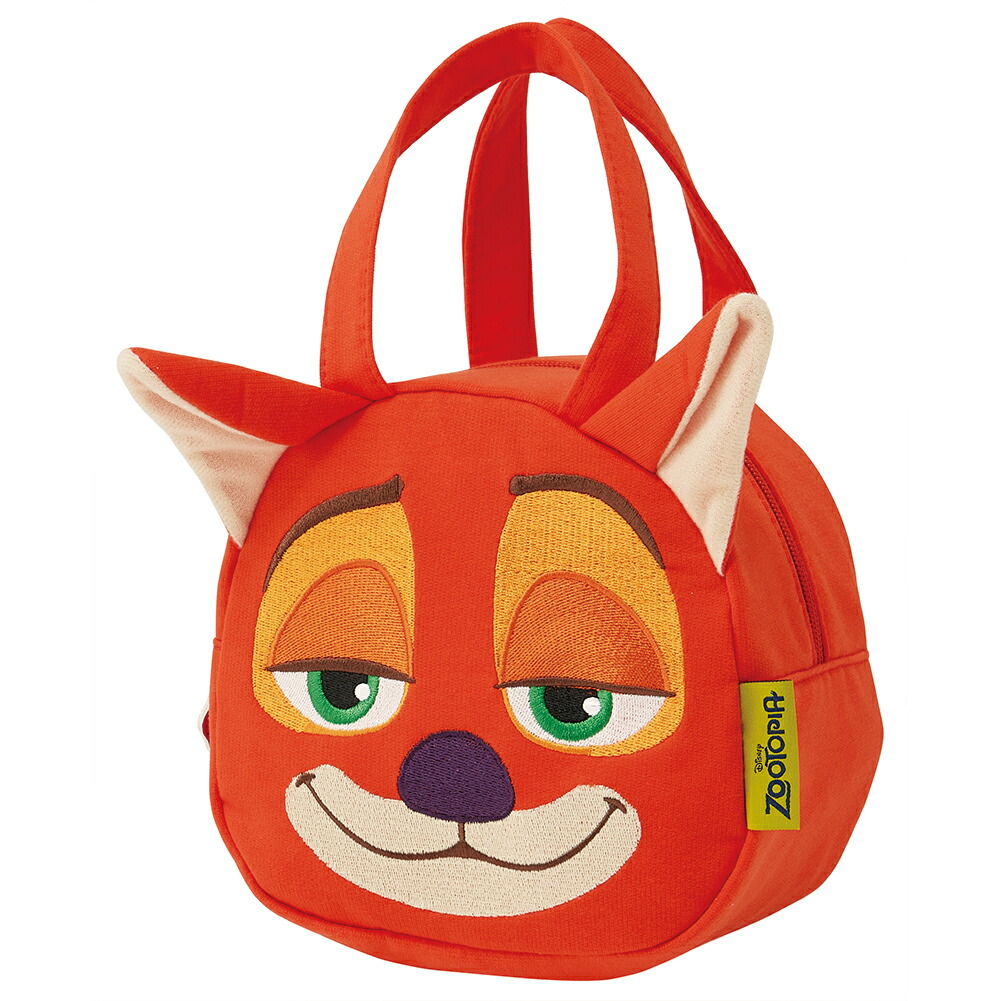ディズニー ズートピア ニック　キャラクター ダイカット ランチバッグ画像