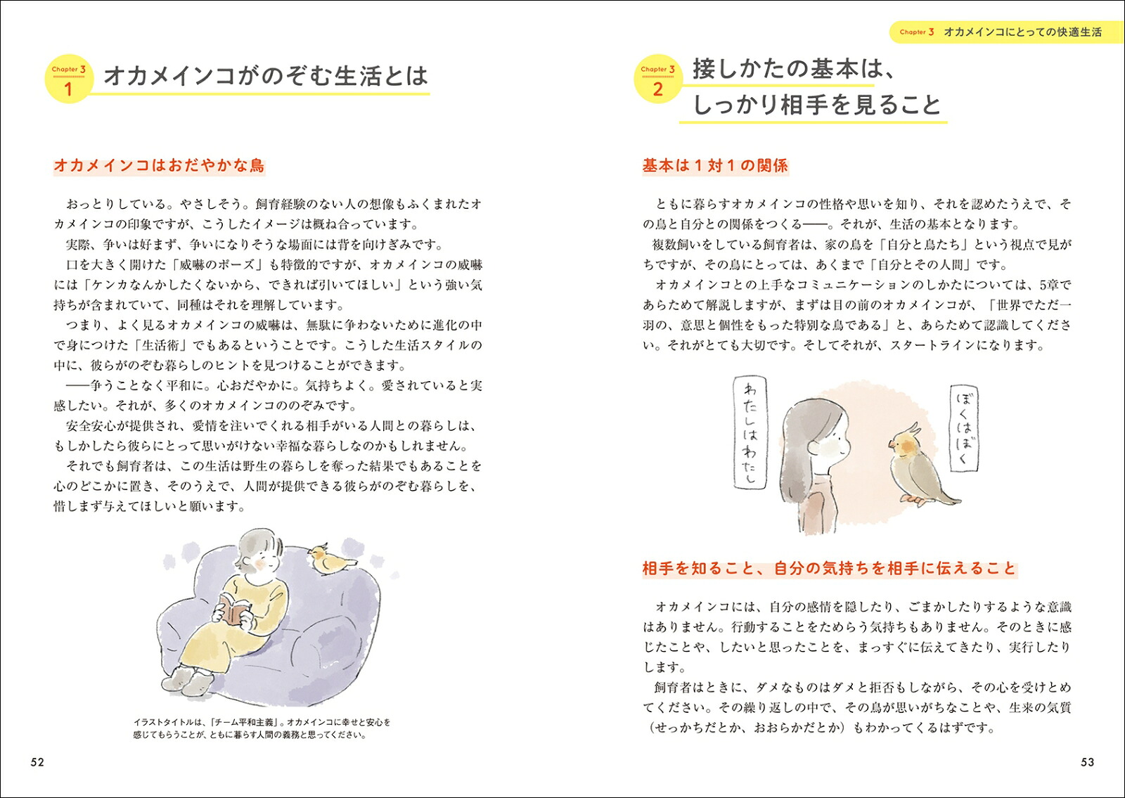 オカメインコと暮らすオカメインコにとってベストな毎日のために。生活の中で出てくる「どうすれば？」に答えます！[細川博昭]