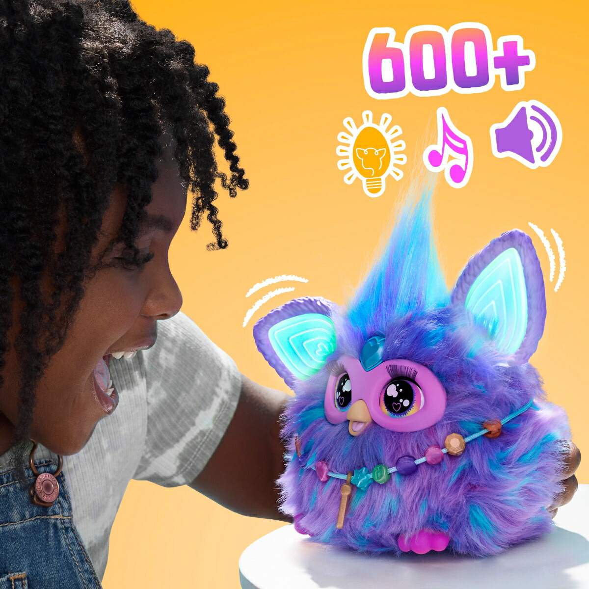 FURBY ファービー パープル 声に反応するインタラクティブトイ 男の子