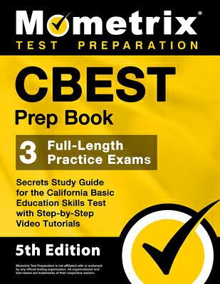 楽天ブックス: CBEST Prep Book - 3 Full-Length Practice Exams, Secrets Study ...