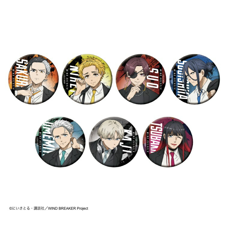 wind breaker 缶バッジ　BOX 4種セット WB】缶バッジセット2025CLver - 株式会社ハゴロモ