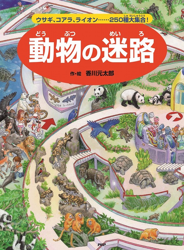 楽天ブックス 動物の迷路 香川元太郎 本