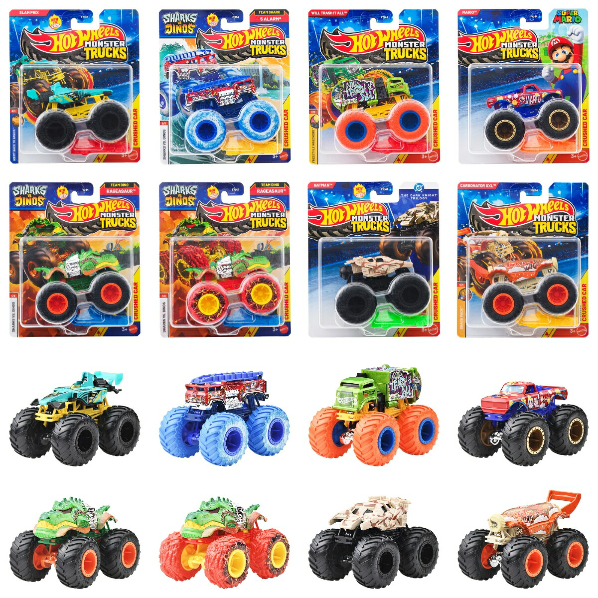 ۥåȥ(HotWheels)󥹥ȥå1:64Ⱦʪߥ˥8BOX3ФޥFYJ44-983K