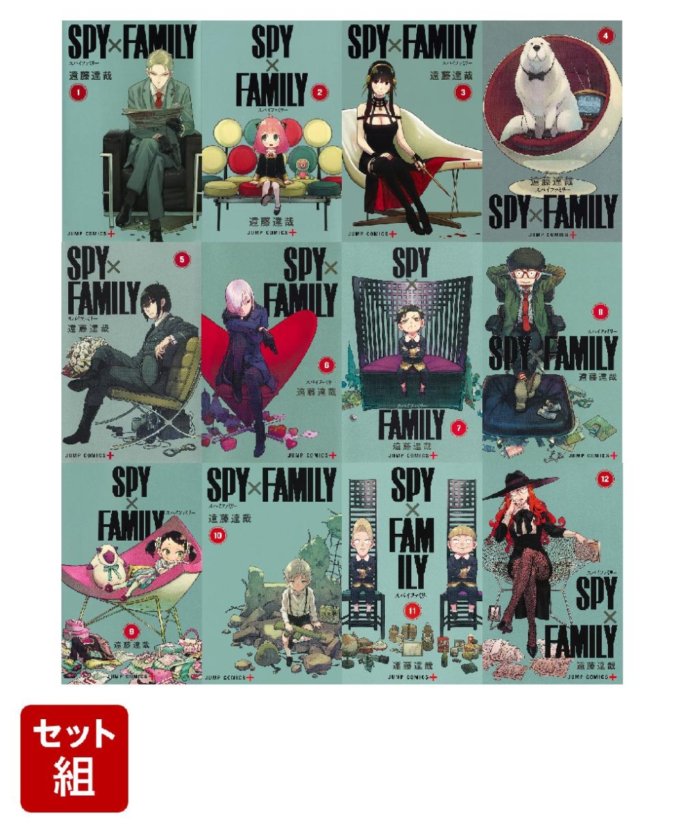 激安の SPY×FAMILY 1～12巻(既刊全巻)+小説セット 全巻セット - www 