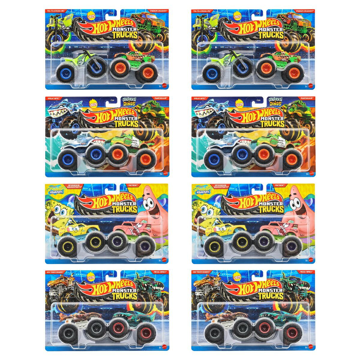 楽天市場】ホットウィール(Hot Wheels) モンスタートラック 1:64