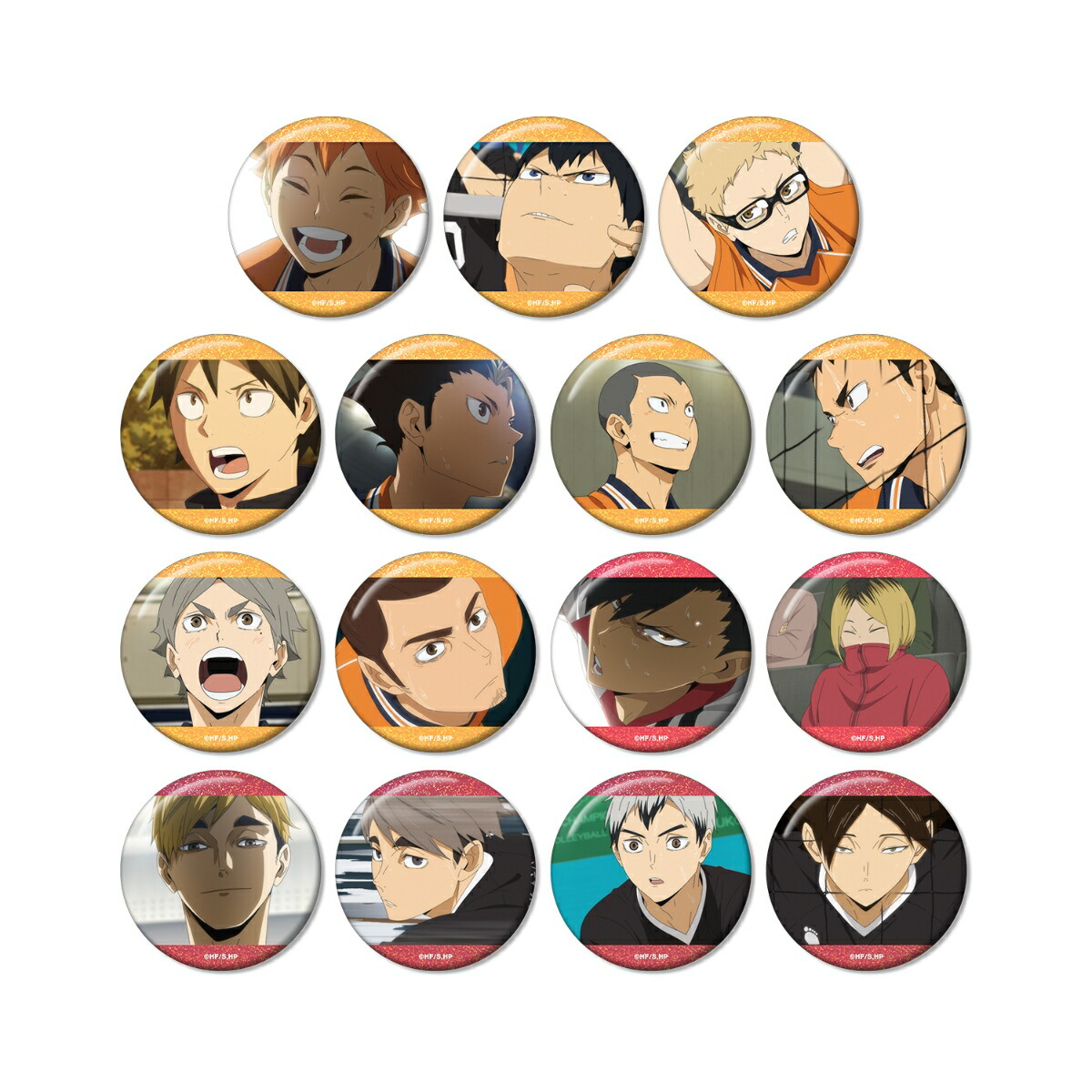 楽天市場】ハイキュー!! トレーディングホログラム缶バッジ One Fine