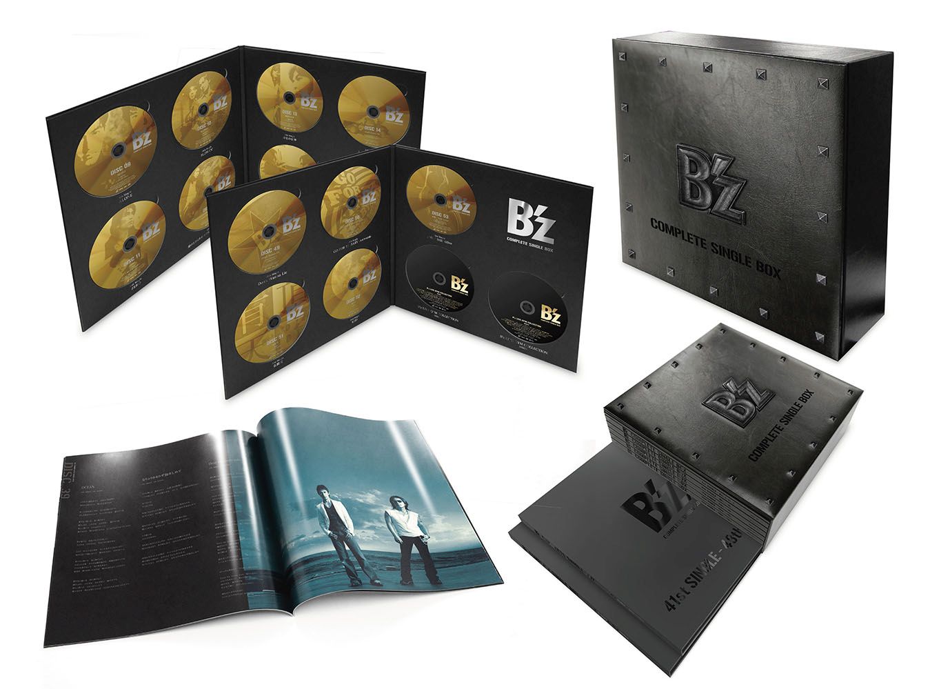 ブックス: B'z COMPLETE SINGLE BOX 【Black Edition】 - B'z - 4560109084289 : CD