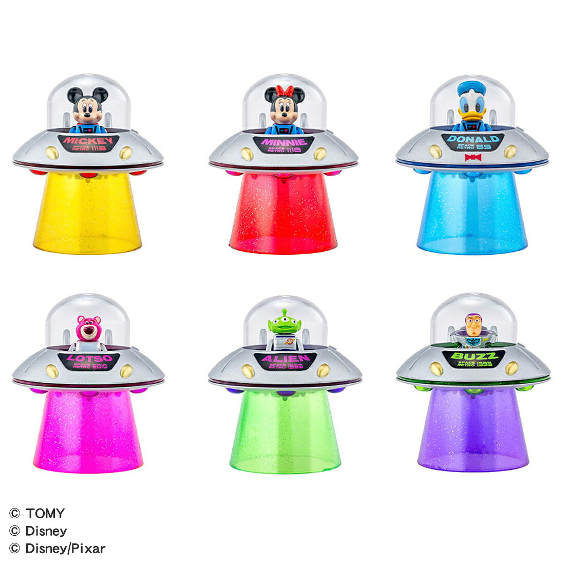 Disney Character Collection ミニカーセット 楽天市場】[BOX販売] TOMICA TUNES DISNEY CHARACTERS Vol.2 SPACE