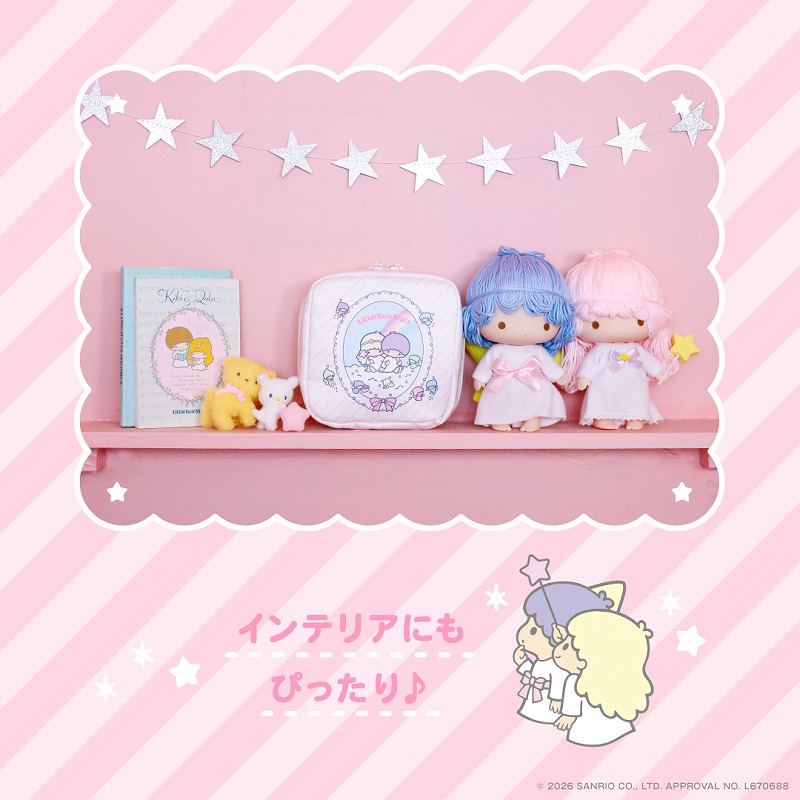 LittleTwinStarsゆめ星雲思いやり星のおもいでがつまったキキとララのファンシーポーチBOOK