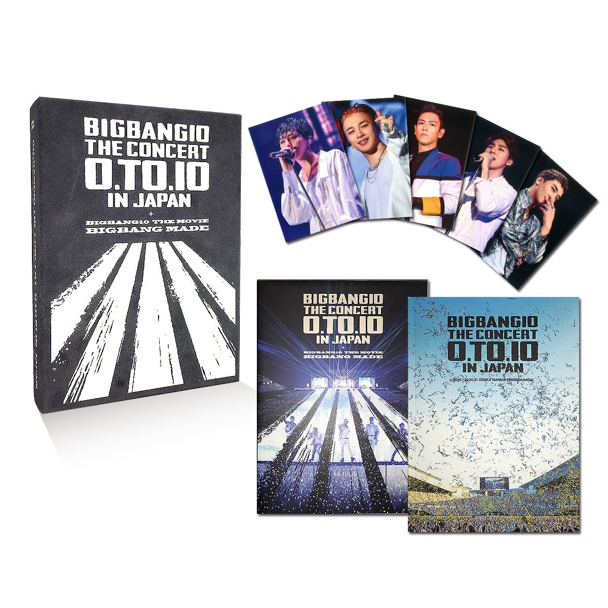 BIGBANG10 THE CONCERT : 0.TO.10 IN JAPAN + BIGBANG10 THE MOVIE BIGBANG MADE[Blu-ray(3枚組)+LIVE CD(2枚組)+PHOTO BOOK+スマプラムービー&ミュージック] -DELUXE EDITION-(初回生産限定)画像