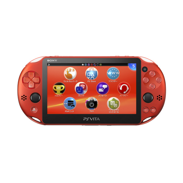 楽天ブックス Playstation Vita Wi Fiモデル メタリック レッド Ps Vita ゲーム